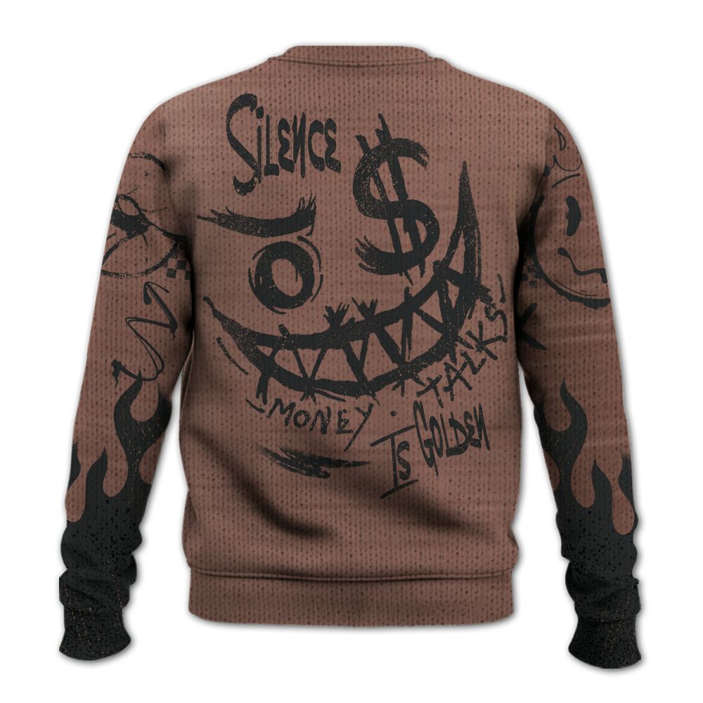 Knitted Sweater To Match KD 4 Christmas - Mouth Burning Street Style