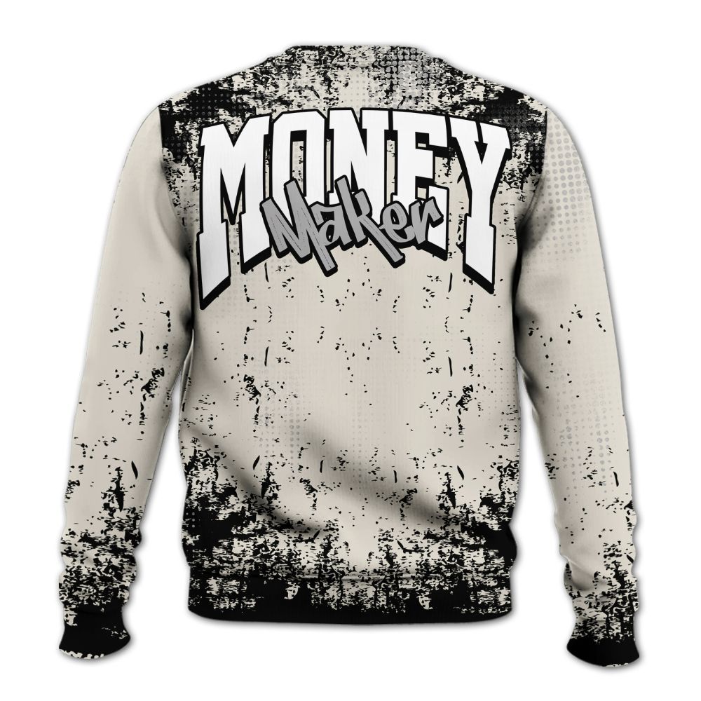 Sweatshirt To Match SE Craft 5s - Move In Silence Money Street Retro All Over Print