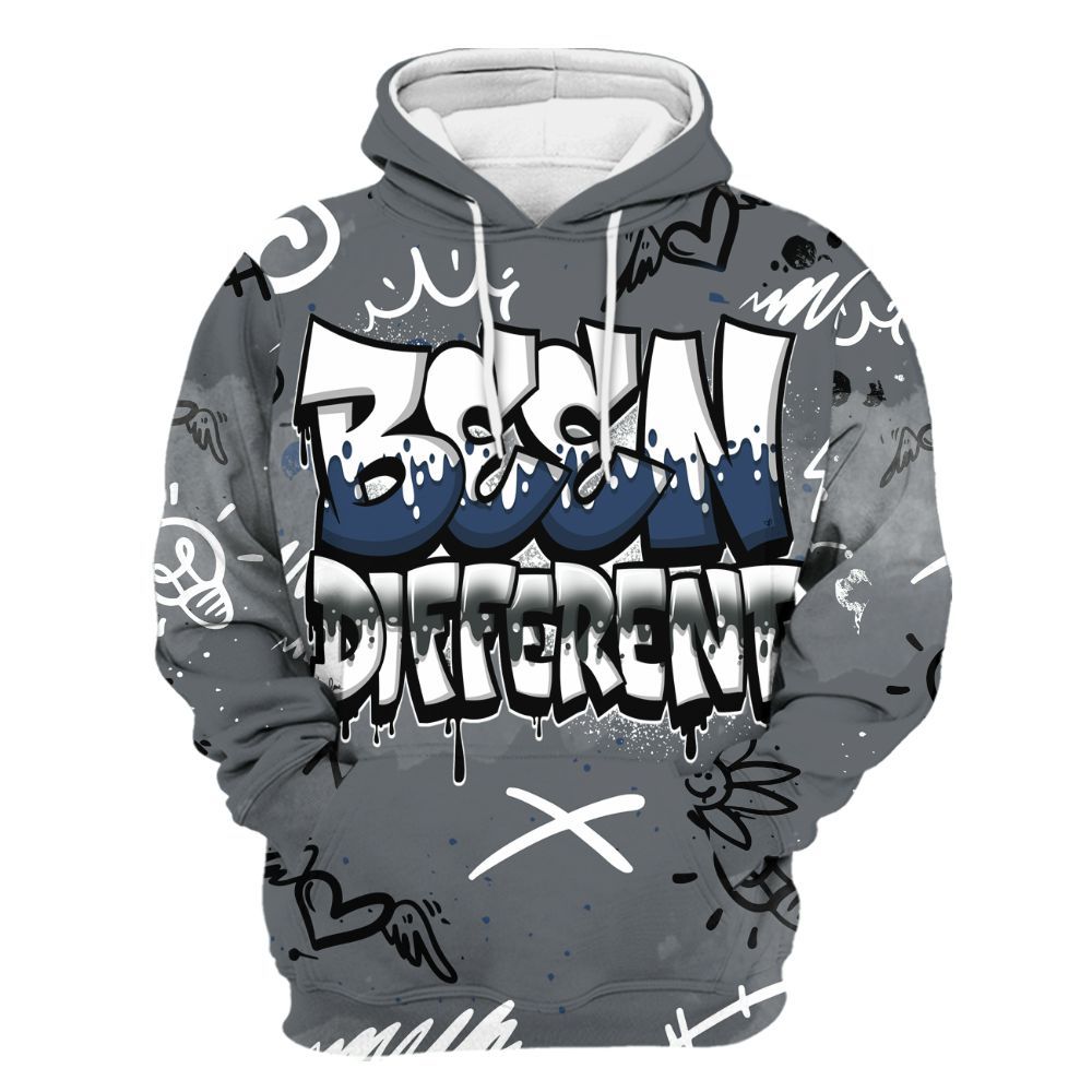 Hoodie To Match Flint Grey 9s - Drip Been Di2ferent All Over Print