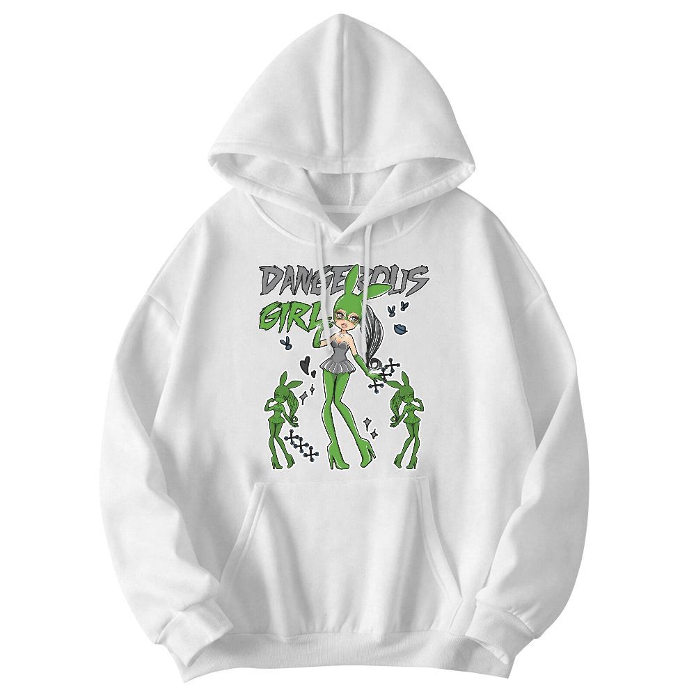 Sweatshirt To Match Retro Green Bean 5s - Dangerous.Girl Graphic