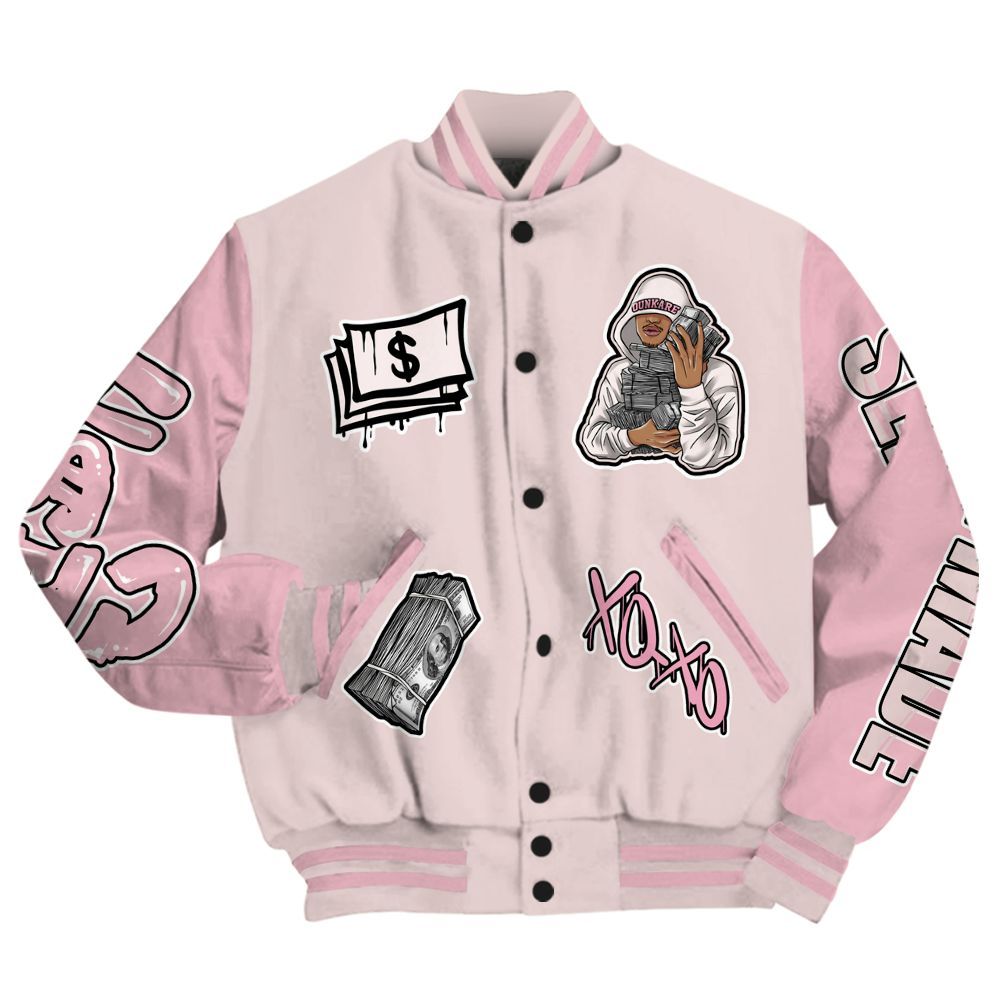 Varsity Jacket To Match Dunk Low KD 17 Aunt Pearl - Selfmade Unique All Over Print