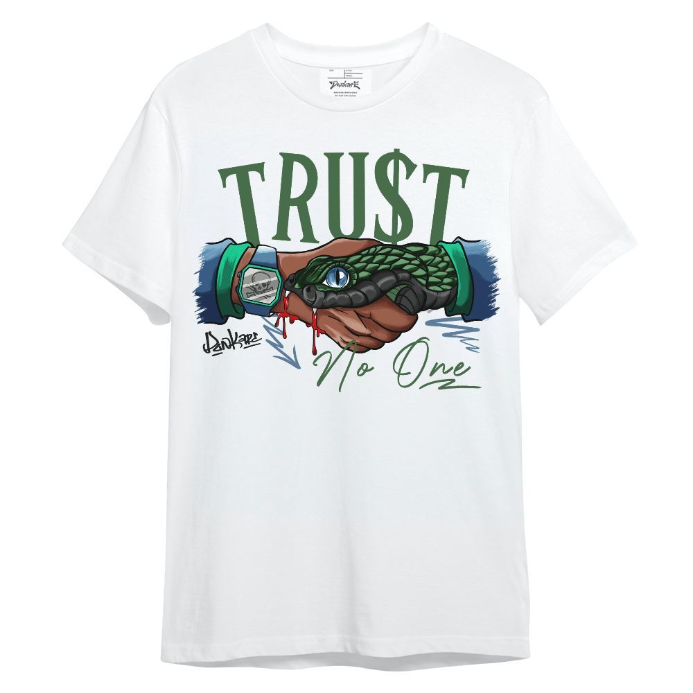 Shirt To Match Foamposite Pro Pine Green 2025 - Snake Trust No One Graphic