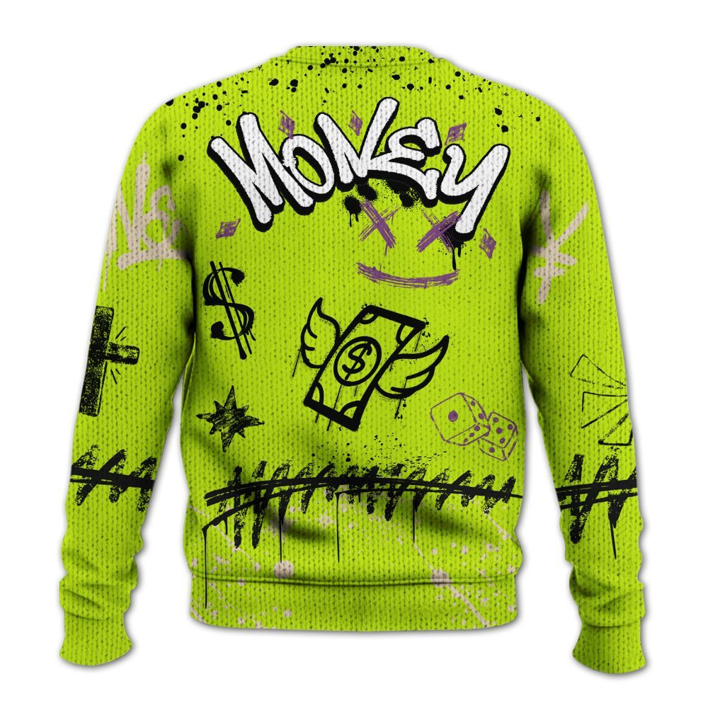 Sweater To Match GS Black Barely Volt 11s - Everybody Paid In Full Crayon Graphic