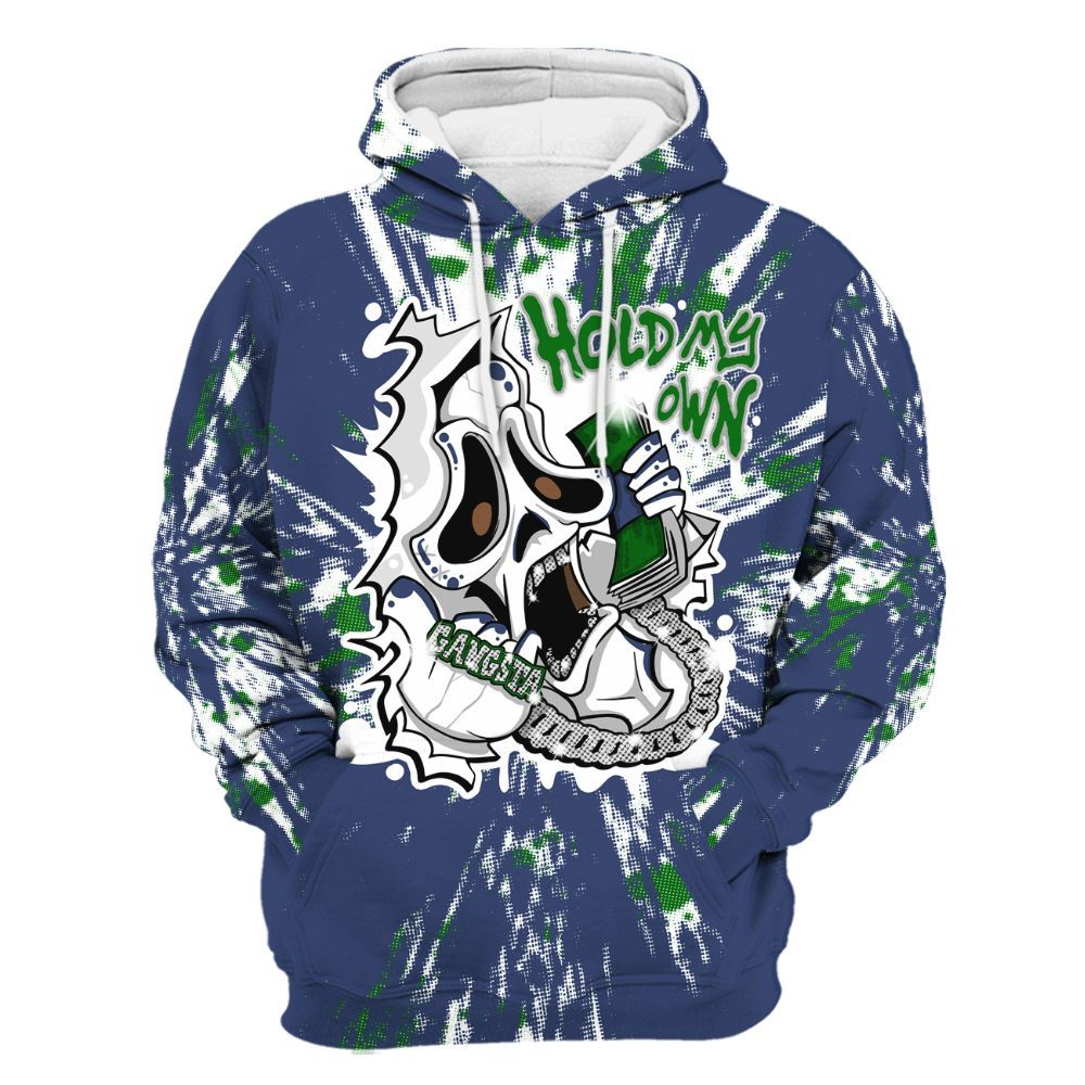 Hoodie To Match Midnight Navy 13s - Hold My Own Graphic Halloween All Over Print