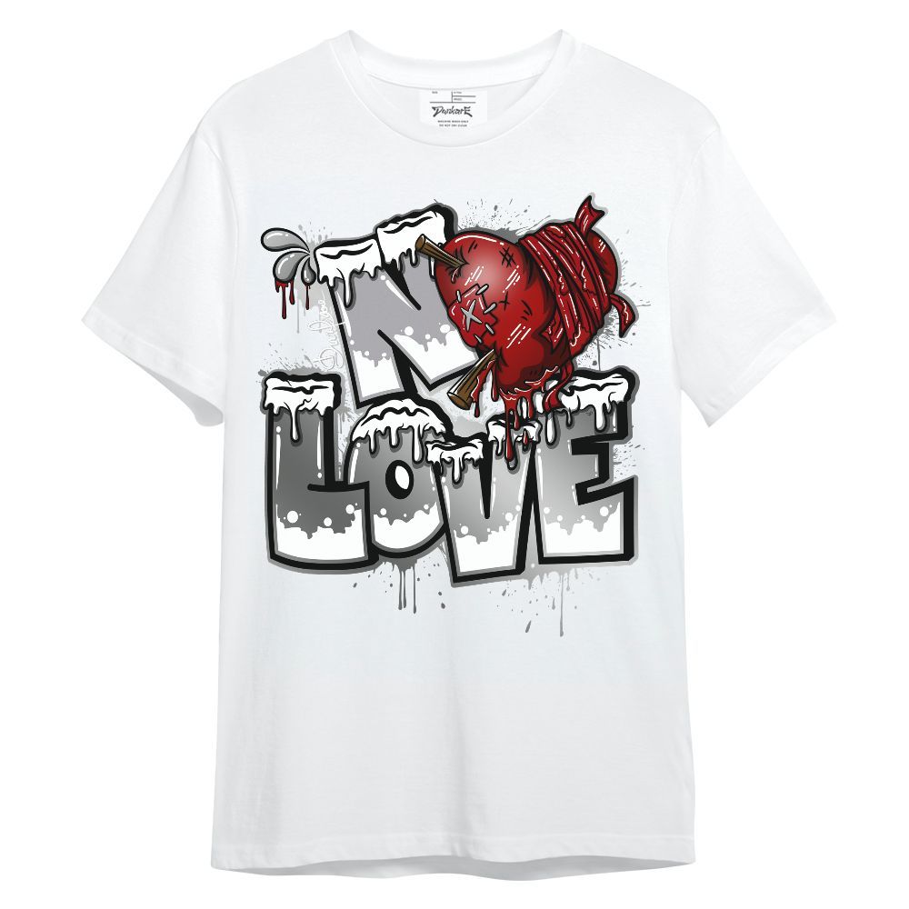 Shirt To Match Metallic Silver 14s - Drip No Love Streetwear Unisex Shirt
