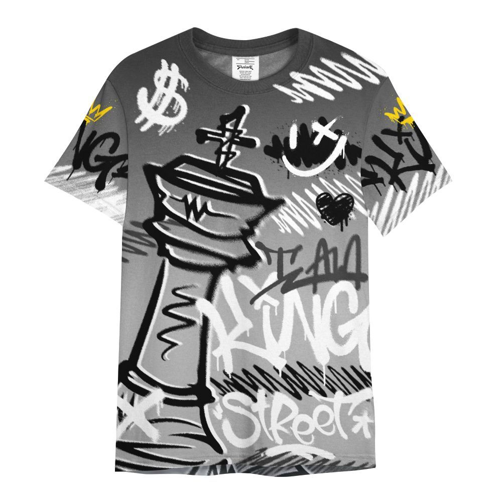 Shirt To Match NOCTA Black 2s - Street King Chess Streetwear All Over Print
