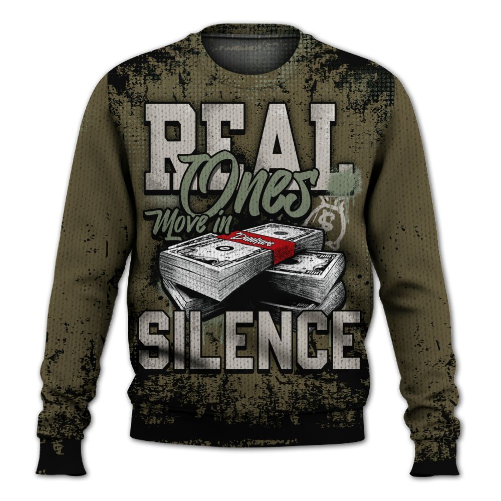 Knitted Sweater To Match Dunk Low Year Of The Snake - Move In Silence Money Street Retro