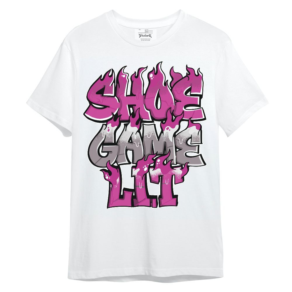 Shirt To Match Dunk Low Active Fuchsia - Shoe Game Lit Graphic Unisex Shirt
