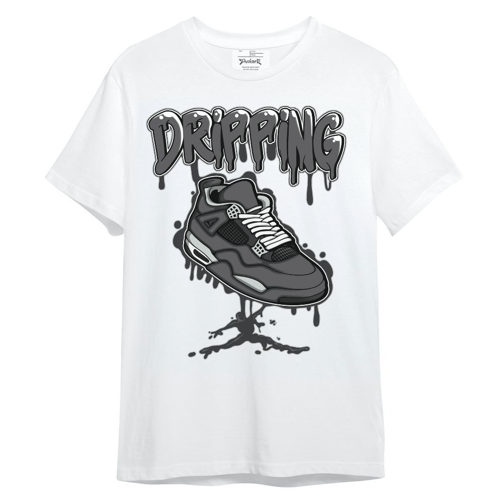 Shirt To Match White Thunder 4s - Dripping Shoe 4S Graphic Unisex Shirt