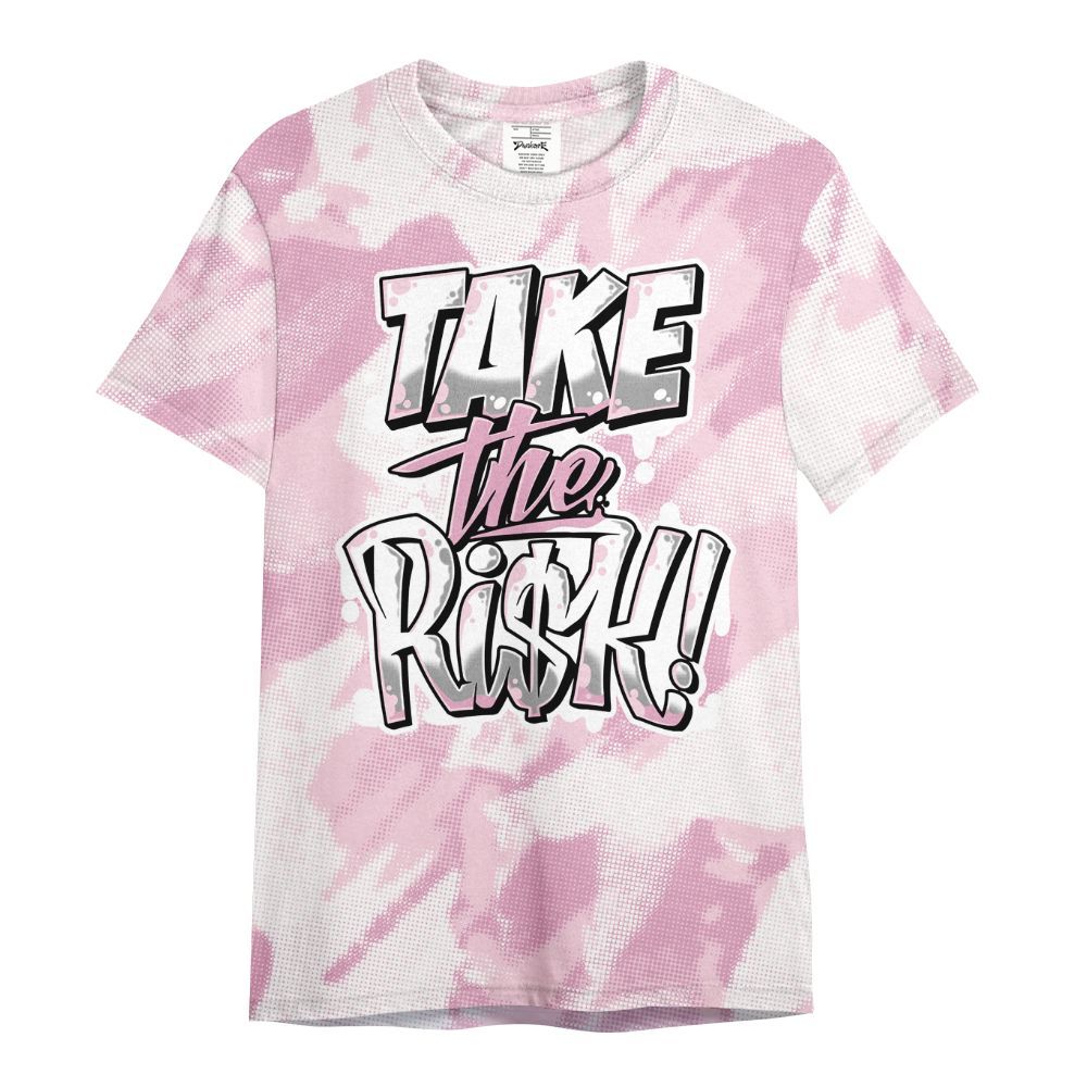 Shirt To Match Orchid 4s - Take Risks Abstract All Over Print