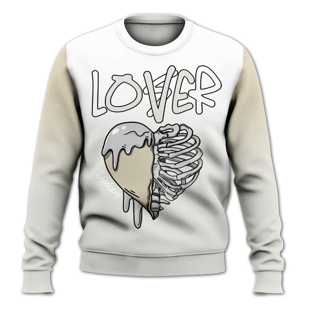 Sweatshirt To Match Grand Finale 11s Shirt, Loser Lover Dripping All Over Print