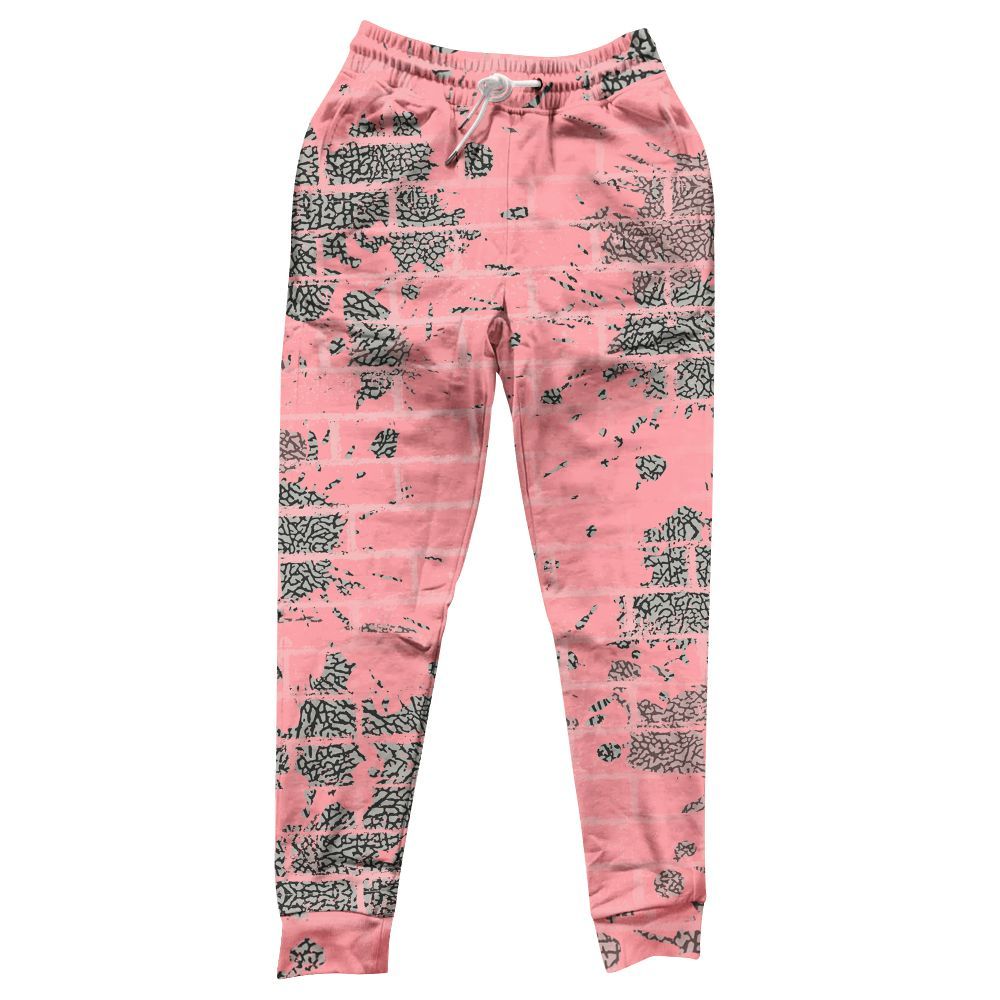 Sweatpant To Match Retro Wings 3s - Brick All Over Print