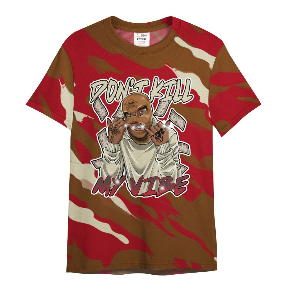 Shirt To Match Archaeo Brown 5s - Vibe.Unique Colored All Over Print