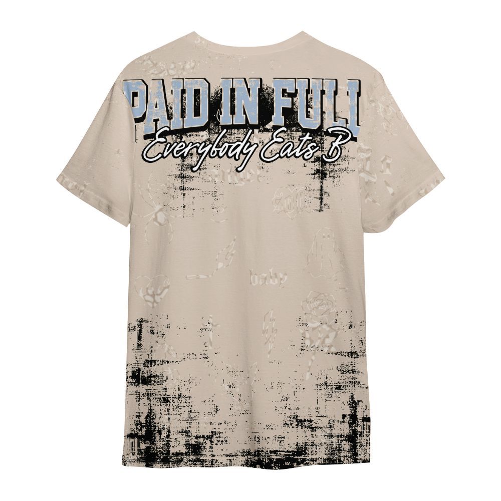 Shirt To Match Desert Sand 3s - Paid In Full Money All Over Print