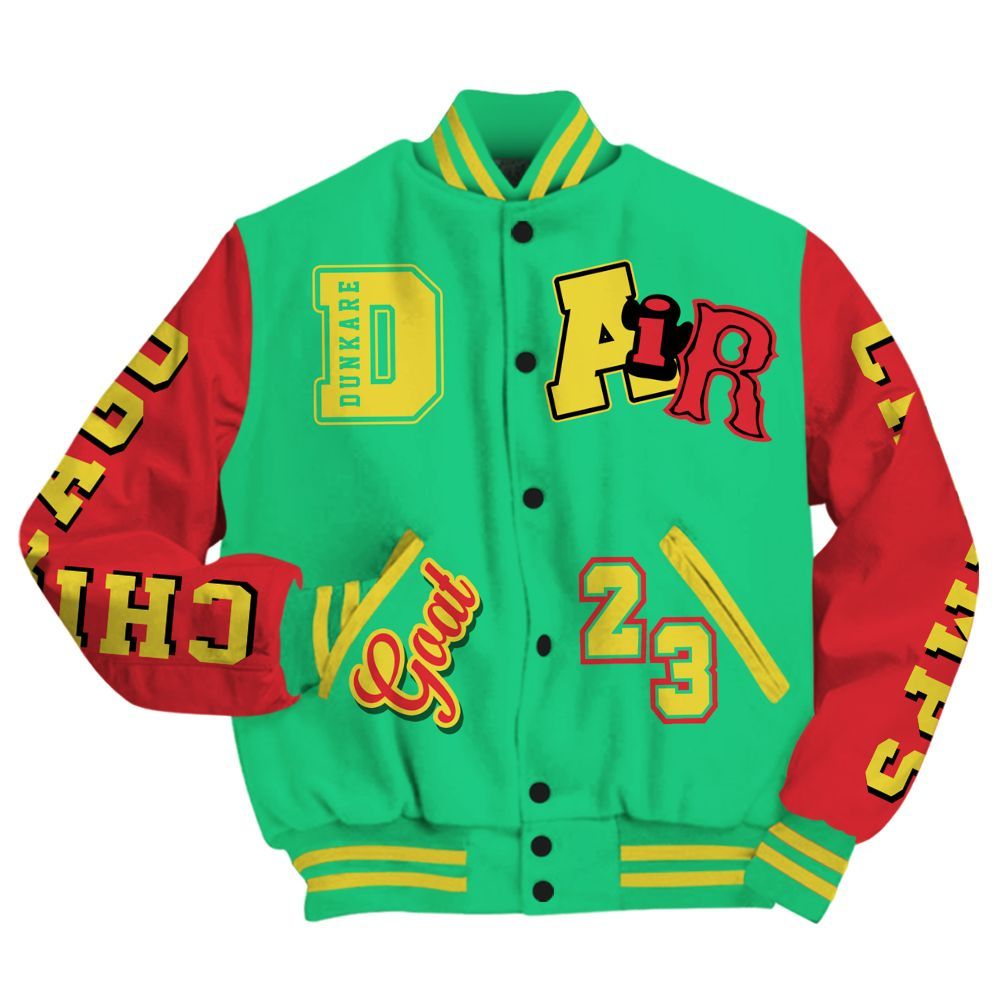 Varsity Jacket To Match Ja 3 Jurassic Park Explorer - AIR Number 23 GOAT All Over Print