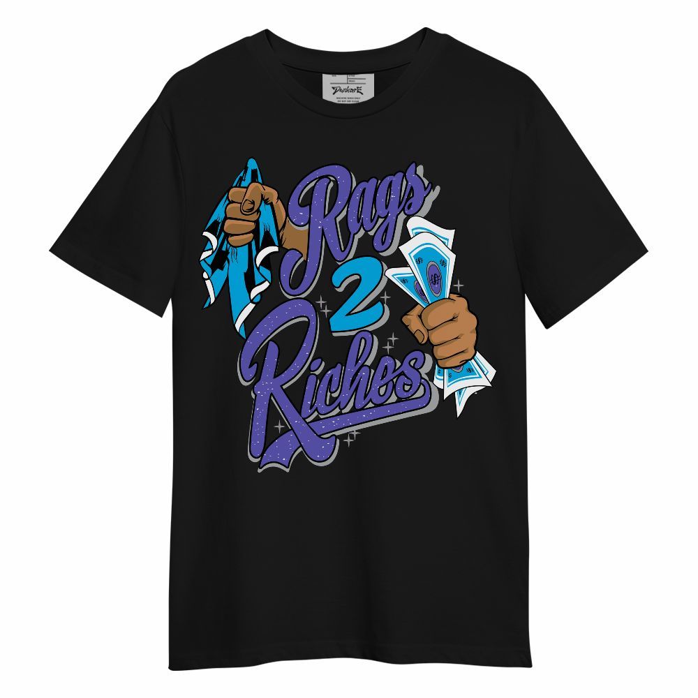 Shirt To Match Retro Aqua 8s - Rag 2 Riches Graphic