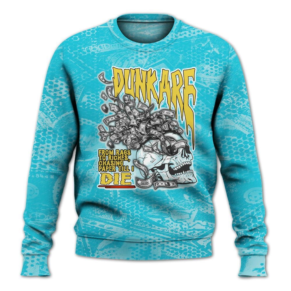 Sweatshirt To Match Dunk Low KD 17 N7 - From Rags To Riches All Over Print