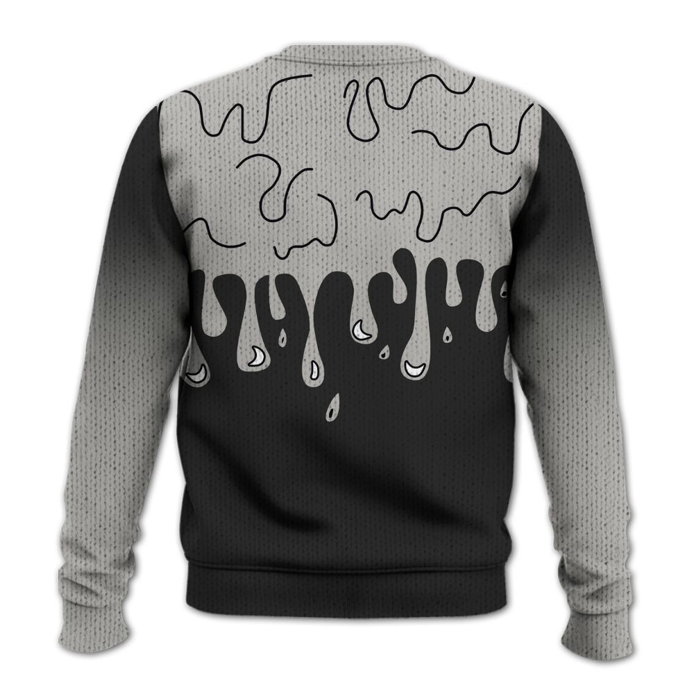 Knitted Sweater To Match Low OG Phantom 1s - Snake Trust No One Drip