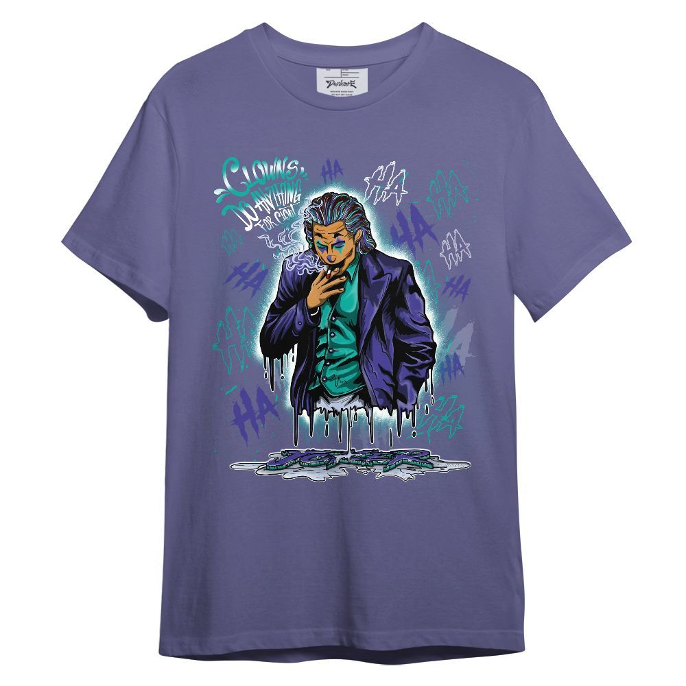 Shirt To Match Retro Grape 5s - Clowns Do Anything Haha Graphic