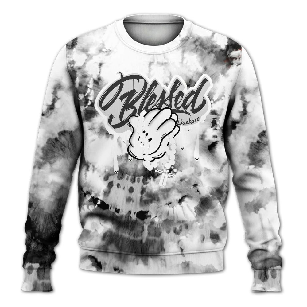 Sweatshirt To Match Kobe 9 EM Protro Halo - God Blessed Tie Dye All Over Print