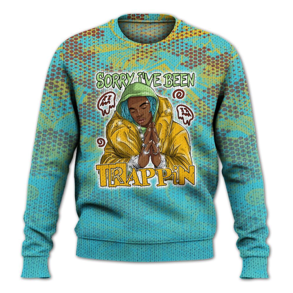 Knitted Sweater To Match SB Dunk Di'Orr Greenwood - Trappin' Banknote