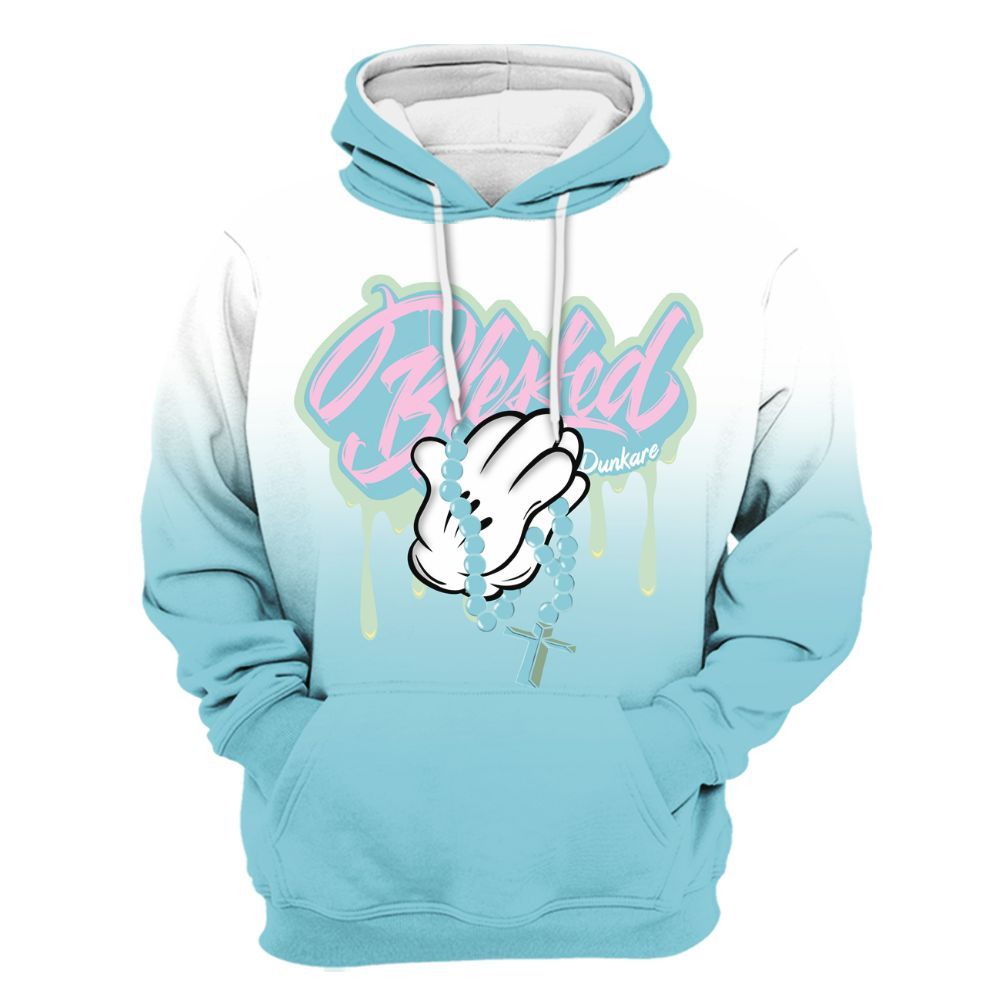 Hoodie To Match SB Dunk Low Visty - God Blessed Drip All Over Print