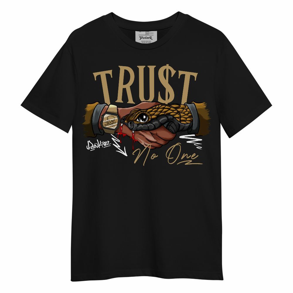 Shirt To Match Black LD 1000 - Snake Trust No One Unisex Shirt