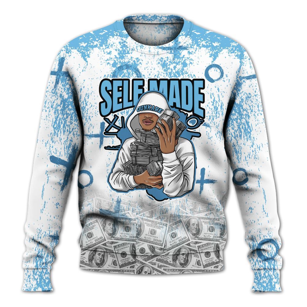 Sweatshirt To Match Melo 12s - Selfmade Unique Grunge All Over Print