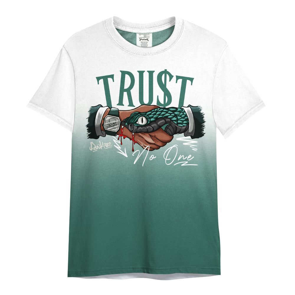 Shirt To Match RM Oxidized Green 4s - Snake Trust No One Drip All Over Print