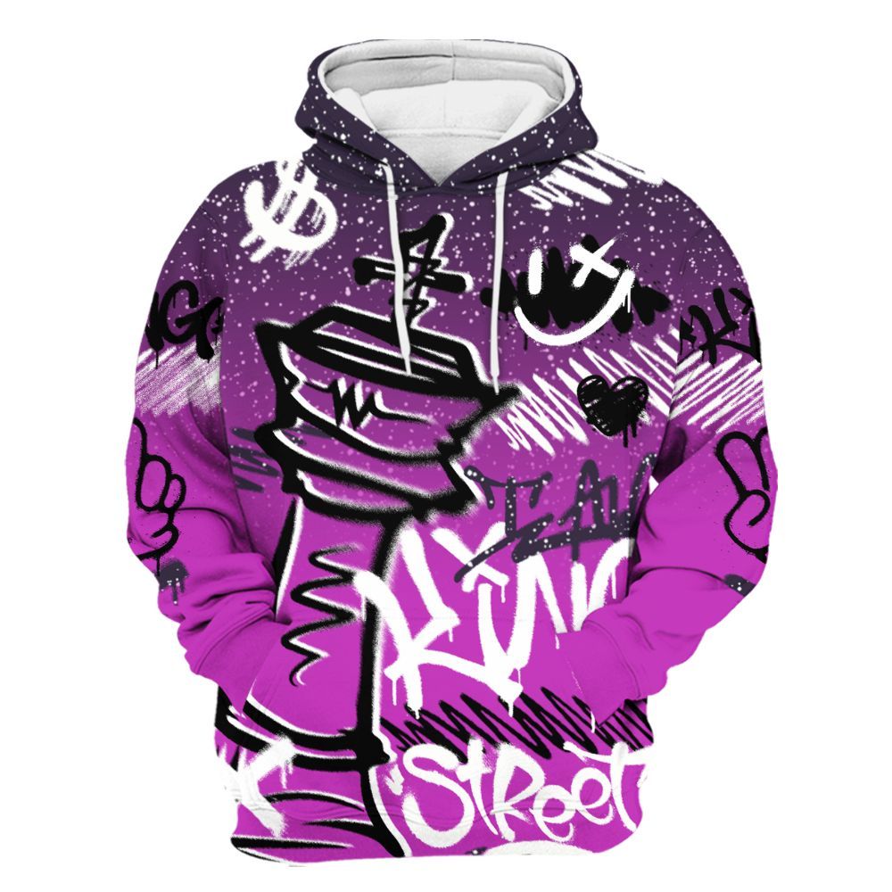 Hoodie To Match Ja 2 Staregazer - Street King Chess Streetwear All Over Print