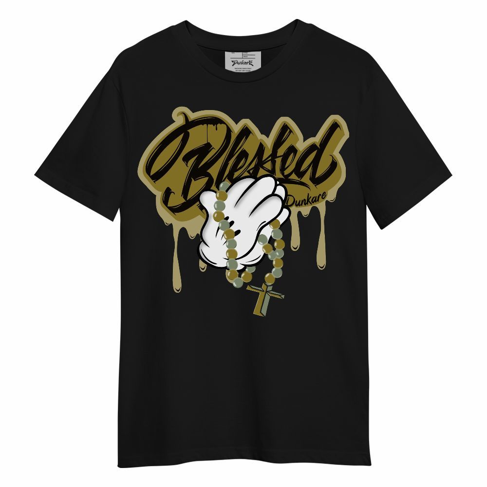Shirt To Match Air Flightposite Metallic Gold - God Blessed Drip Unisex Shirt