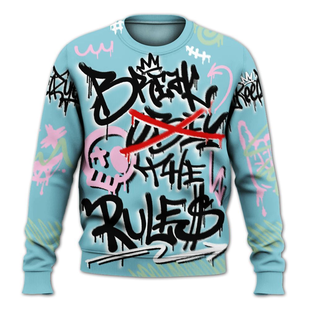 Sweatshirt To Match SB Dunk Low Visty - Break Rules Streetwear All Over Print