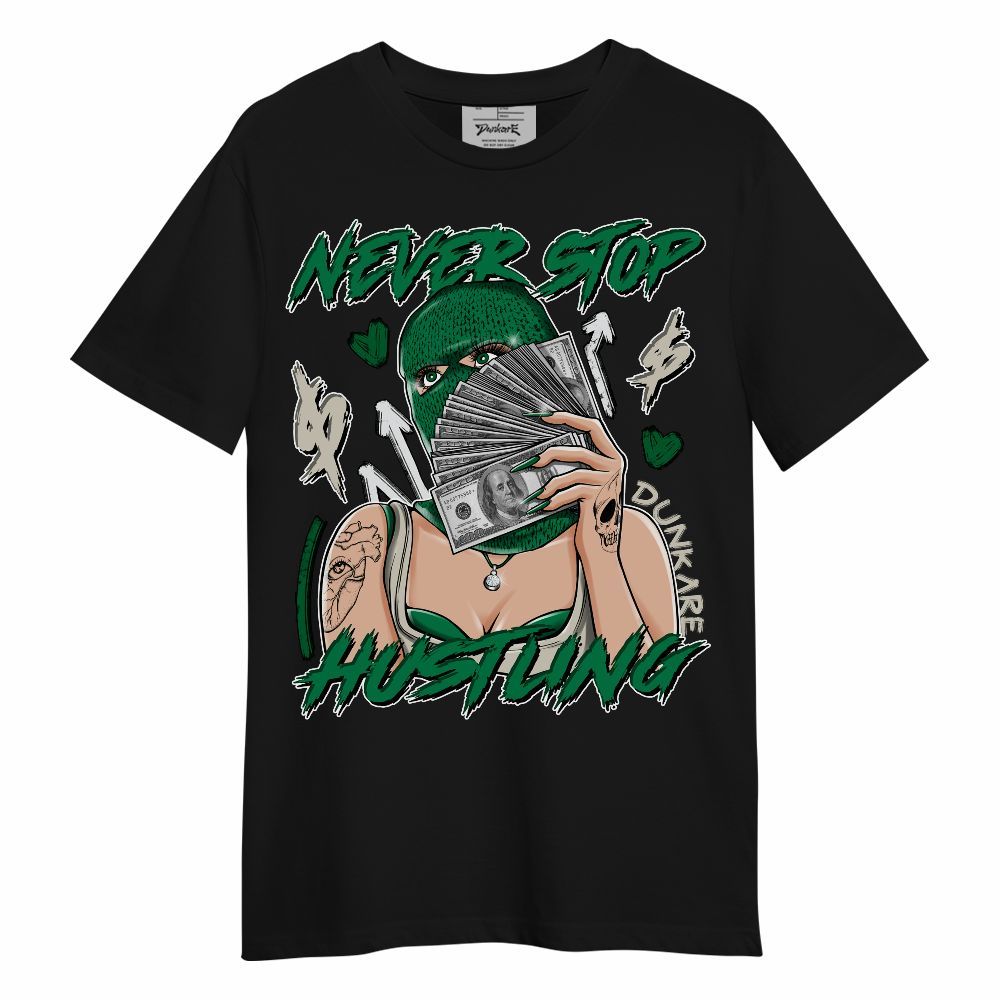 Shirt To Match Lucky Green 2s - Hustling Unque Unisex Shirt
