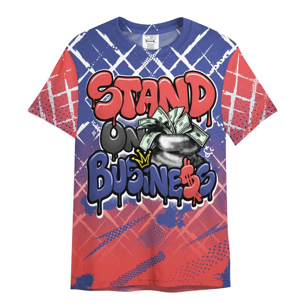 Shirt To Match KD 4 Nerf - Halftone Stand Business Dripping All Over Print