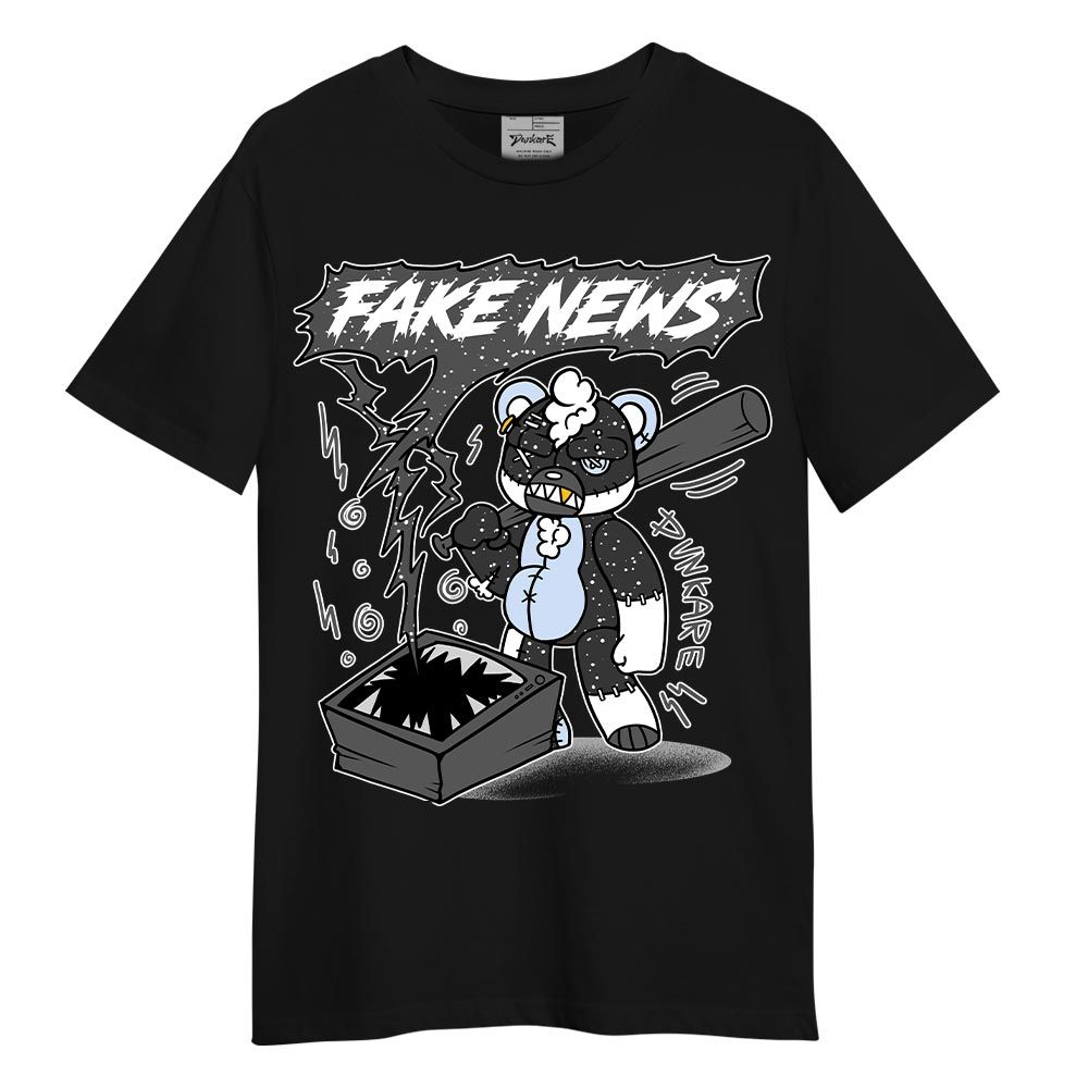 Shirt To Match Reverse Black White 6s - False News Hugz Version 2 Shirt Unisex