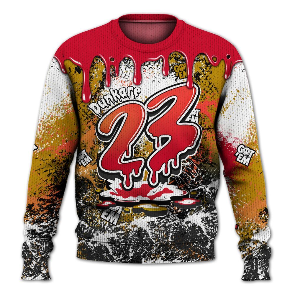 Sweater To Match Ja 3 Raptor - Dripping 23 Drip Graphic