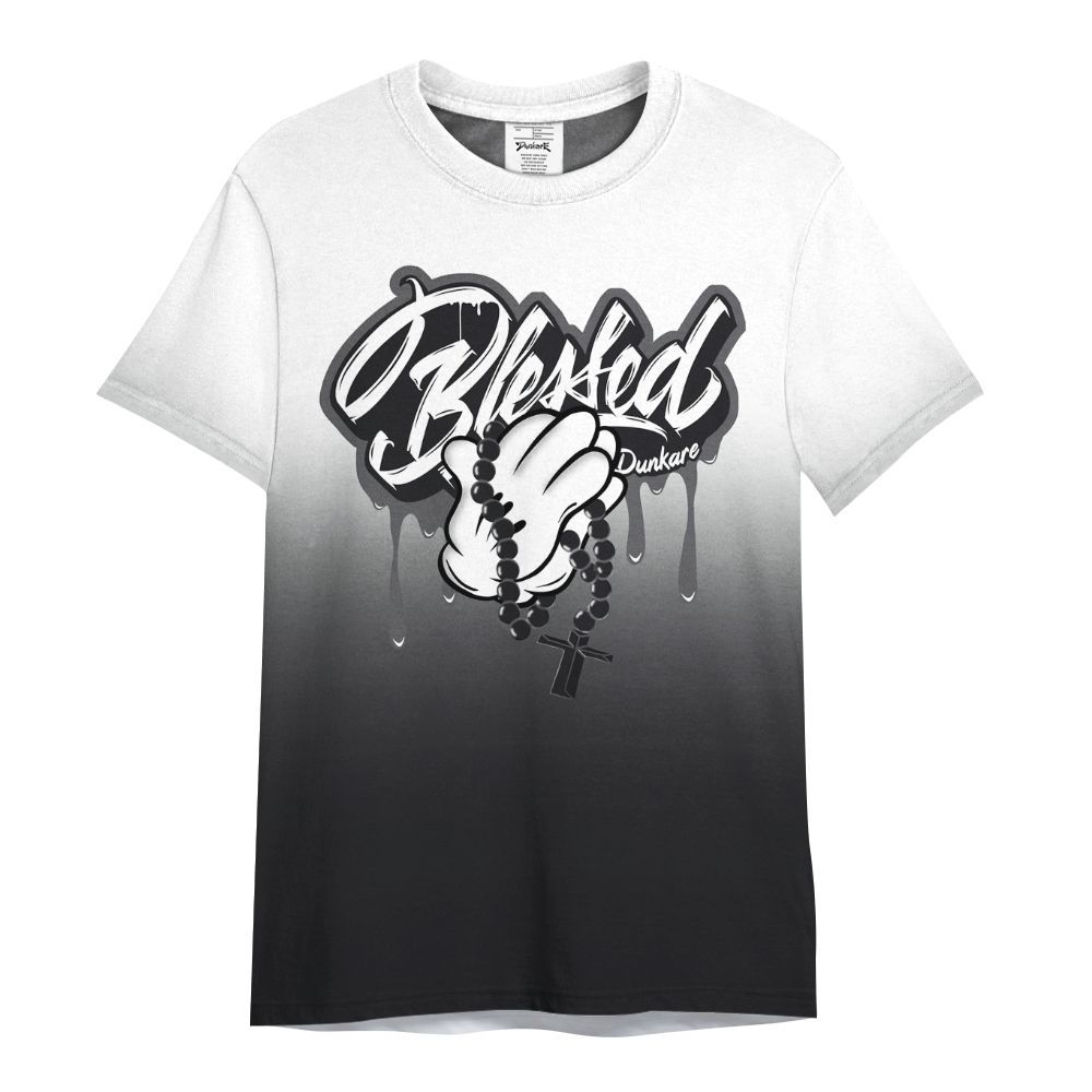 Shirt To Match White Thunder 4s - God Blessed Drip All Over Print