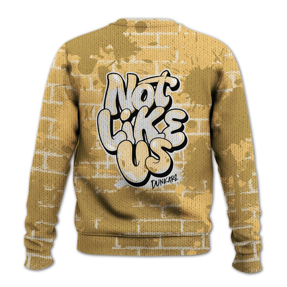 Knitted Sweater To Match Craft Paris 6s - None Like Us Graphic Brick Art