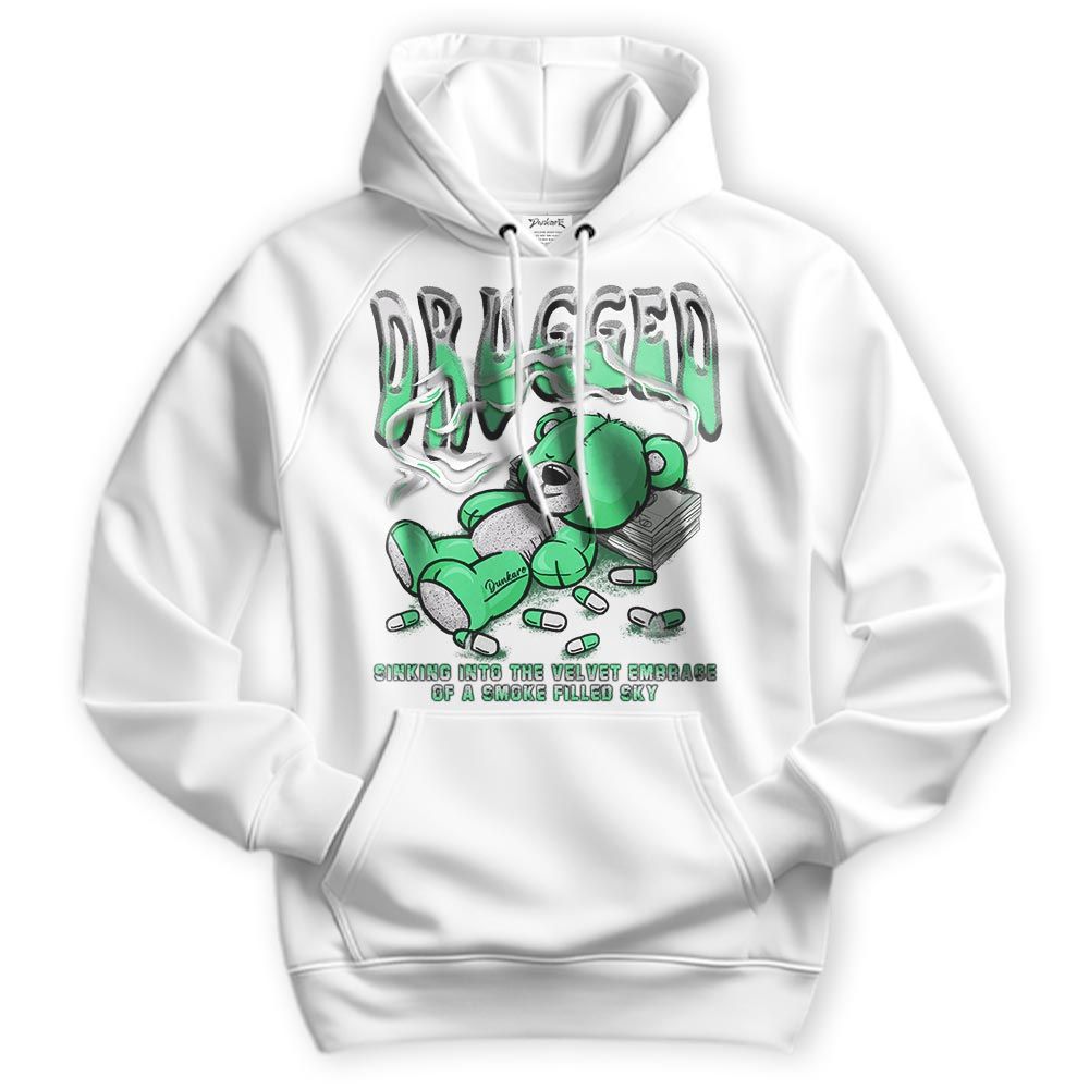 Sweatshirt To Match Hoodie Drugged, 3 Green Glow Hoodie, To Match Sneaker Black Green Glow 3s, Hoodie NCMD