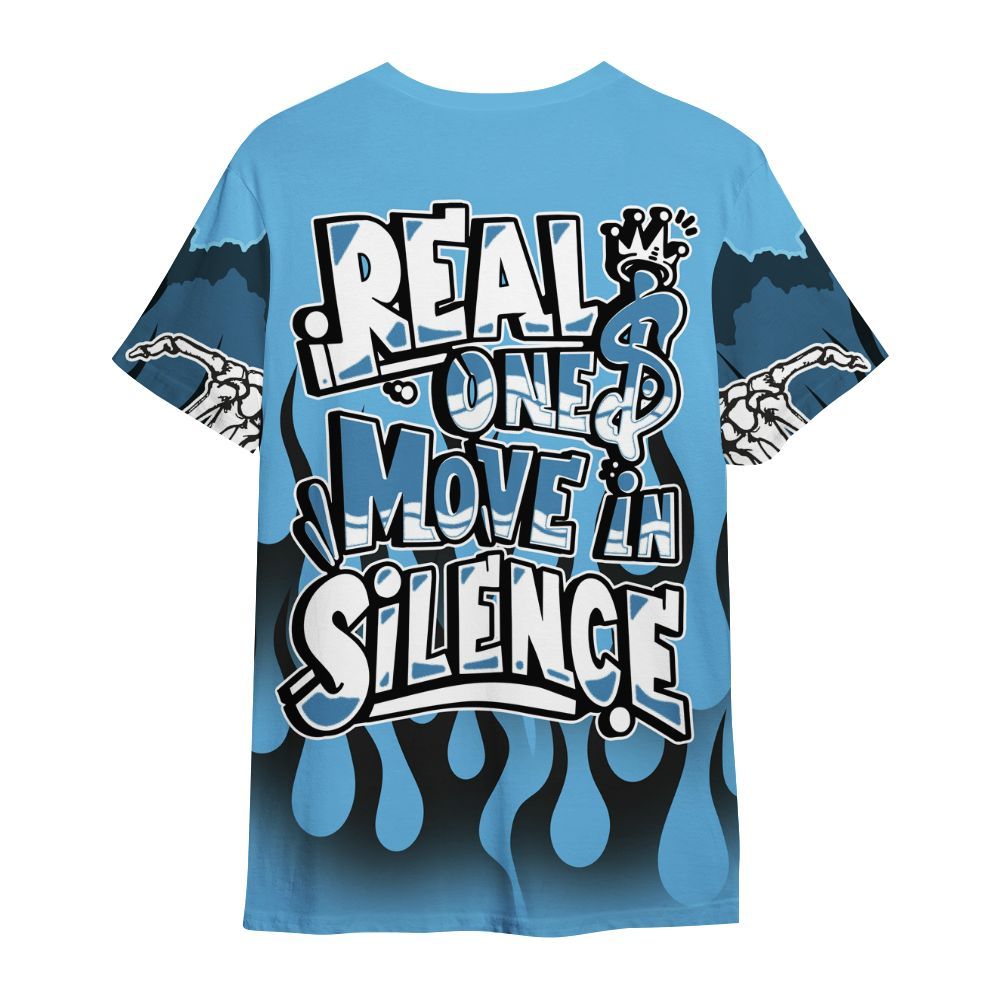 Shirt To Match Melo 12s - Ones Move In Silence Graphic Trapped All Over Print