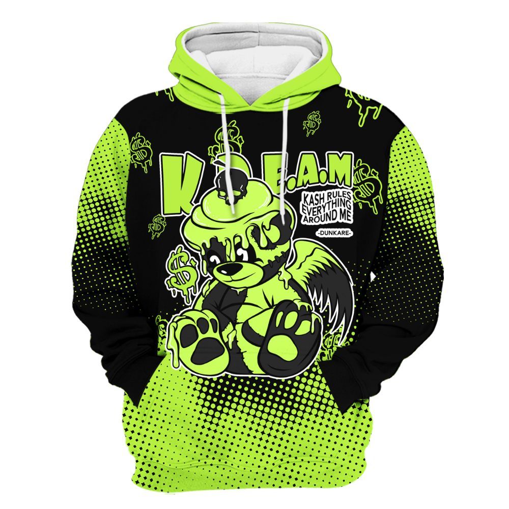Hoodie To Match Air Force 1 Low Dance Volt - Loot Bear Unique Drip All Over Print