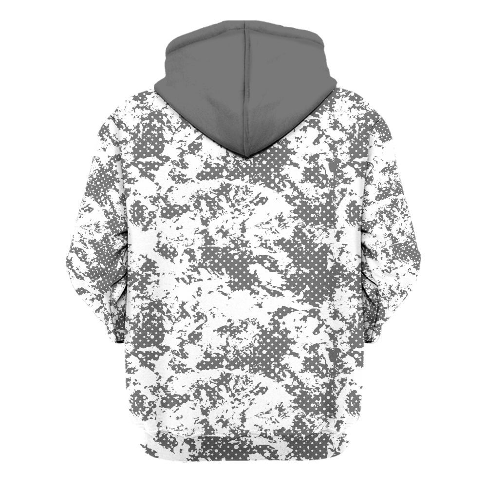 Hoodie To Match Cool Grey 6s - Show Me The Money Retro All Over Print