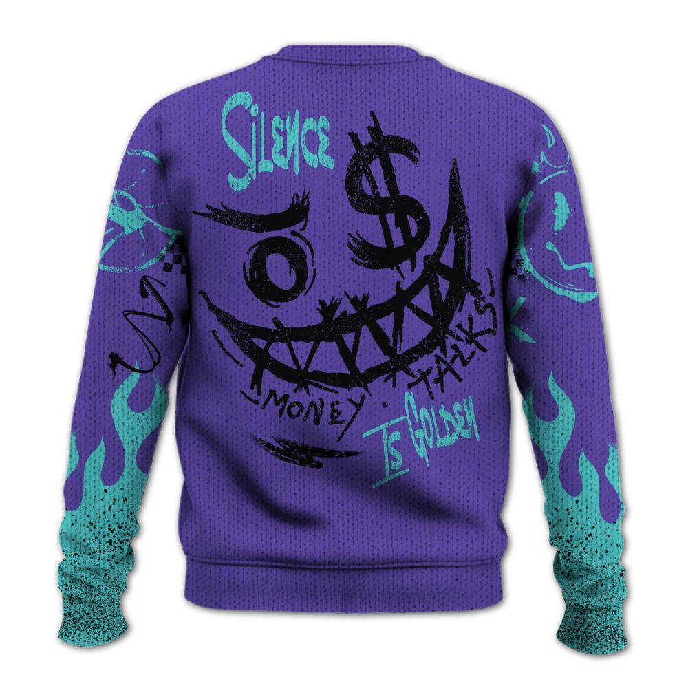 Knitted Sweater To Match Low Hornets 1s - Mouth Burning Street Style