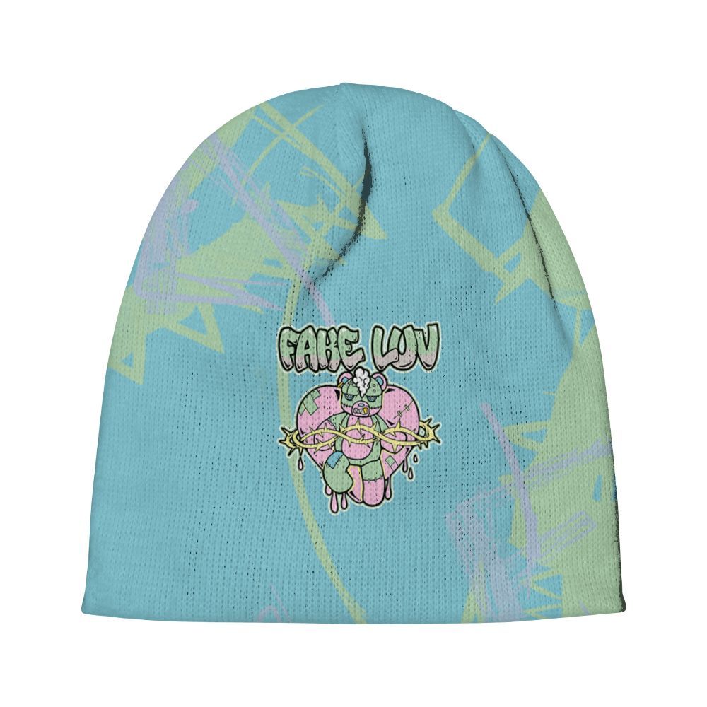 Beanie Hat To Match SB Dunk Low Visty - False Romance Hugz Messyz Graphic