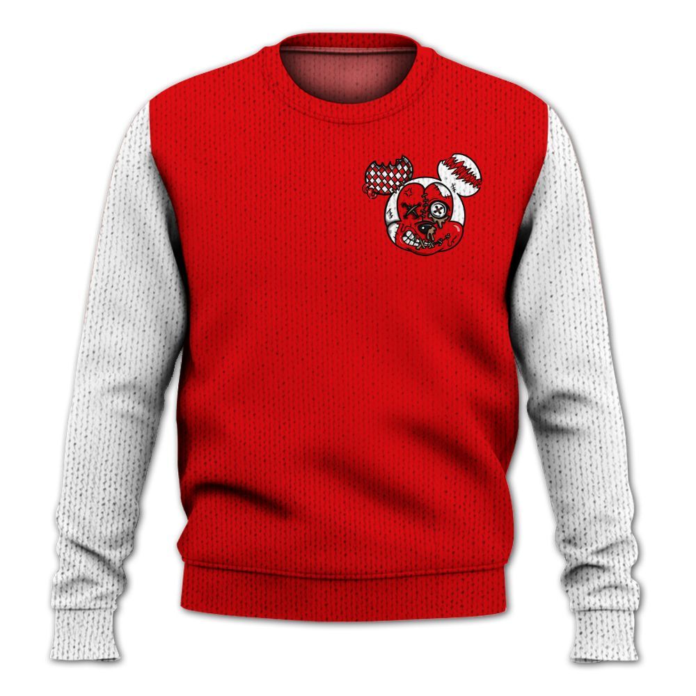 Knitted Sweater To Match Low OG Howard Bison 1s, Custom Name Got Em Drip