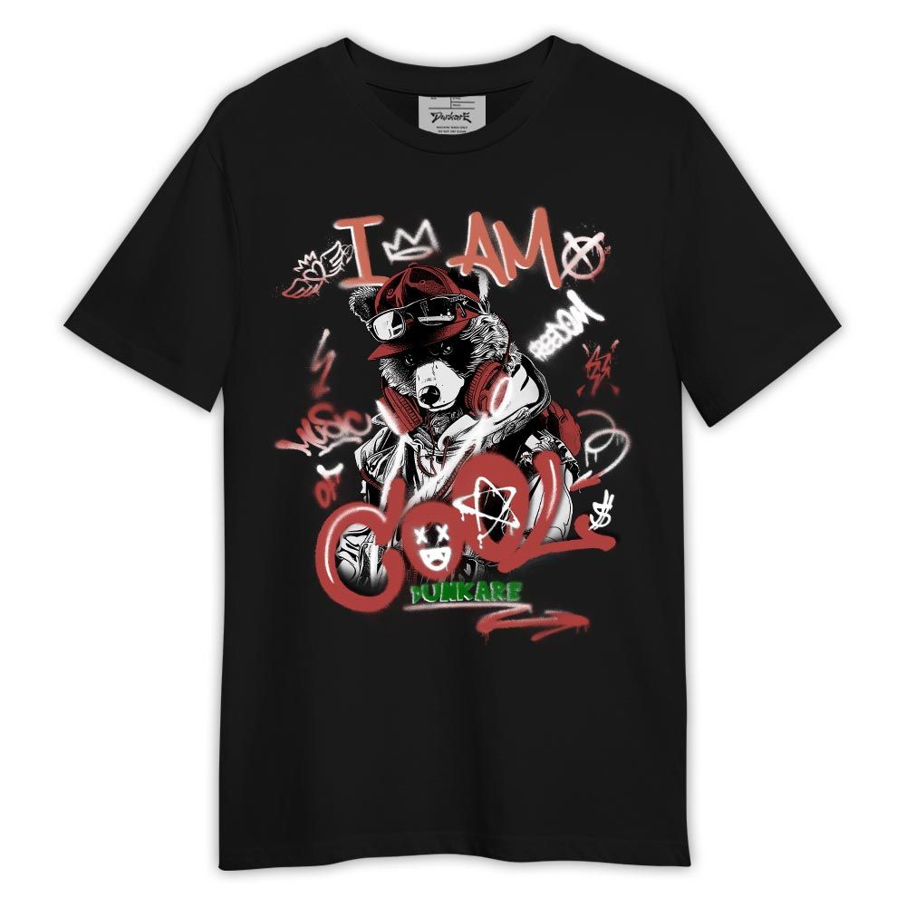 Shirt To Match Dune Red 13s - I Am Cool Bear Shirt Outfit Dune Red 13s 1305 HDT