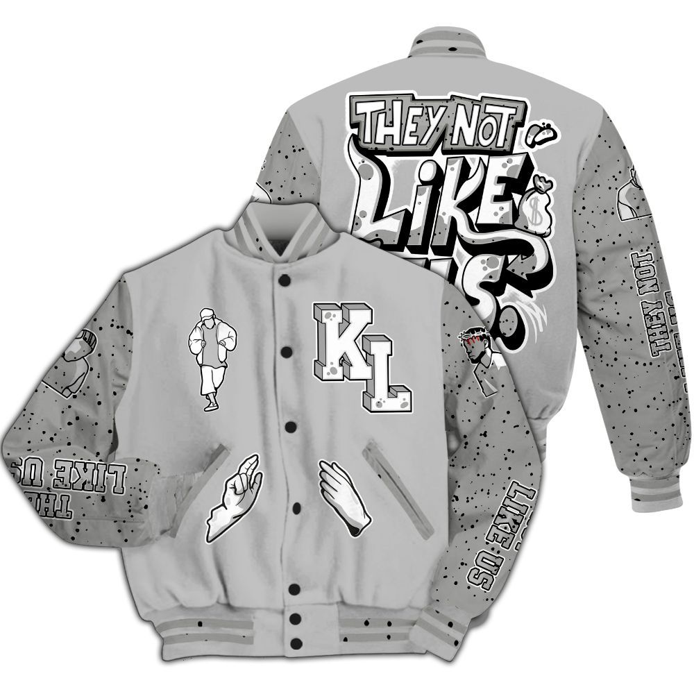 Varsity Jacket To Match Retro White Oreo 4s - Dislike Us Graphic All Over Print