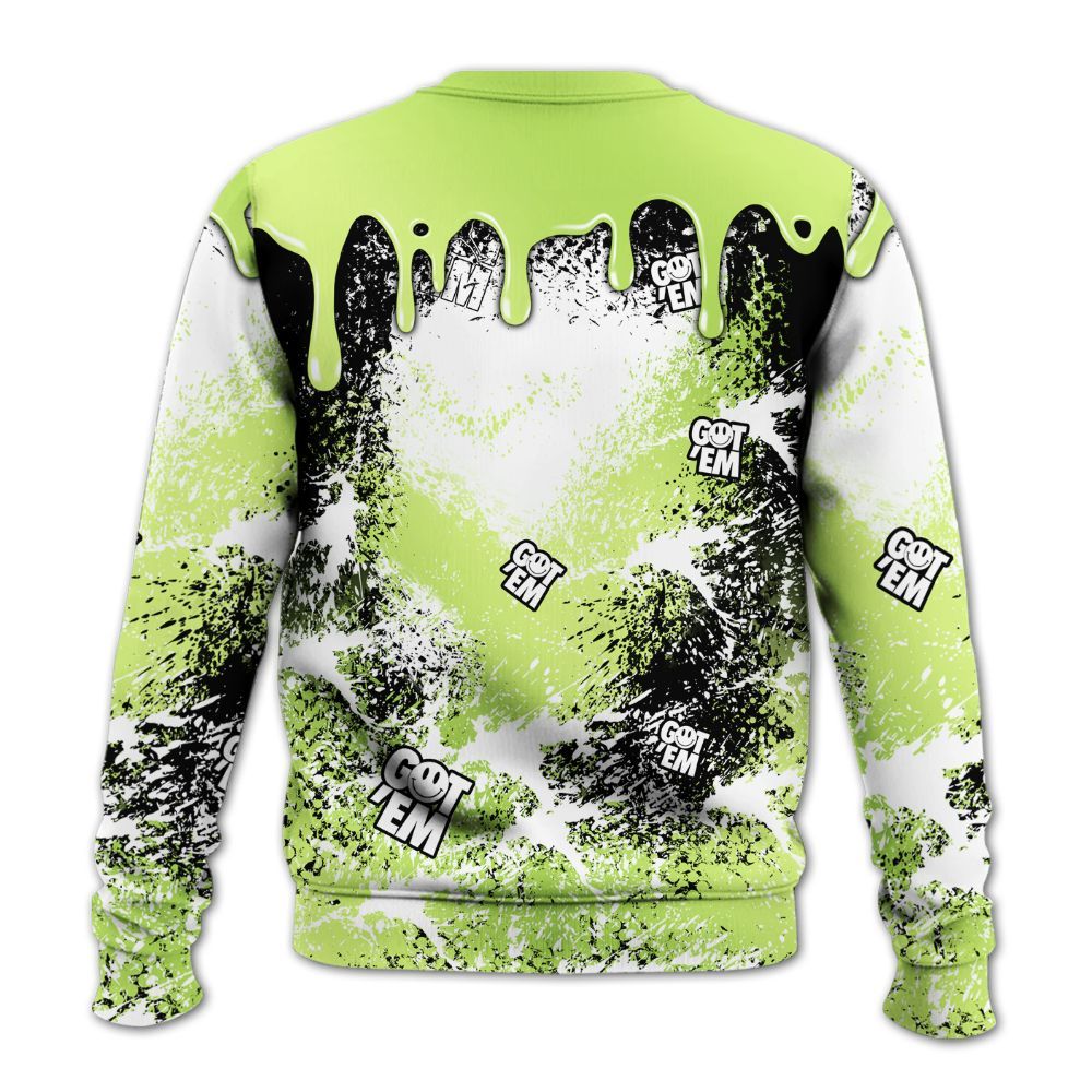 Sweatshirt To Match Air Max SNDR Volt - Dripping 23 Drip All Over Print