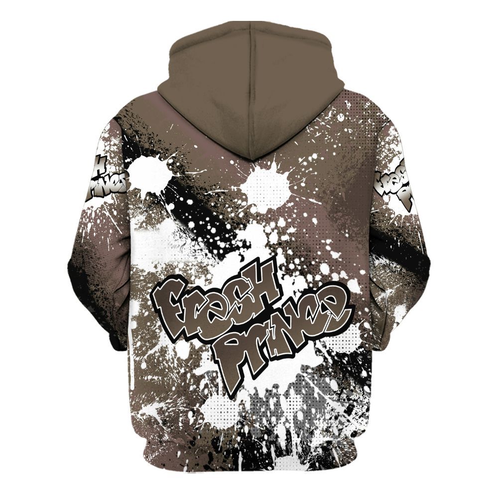 Hoodie To Match AMM Dark Mocha 4s - Fresh Sneaker Lick All Over Print