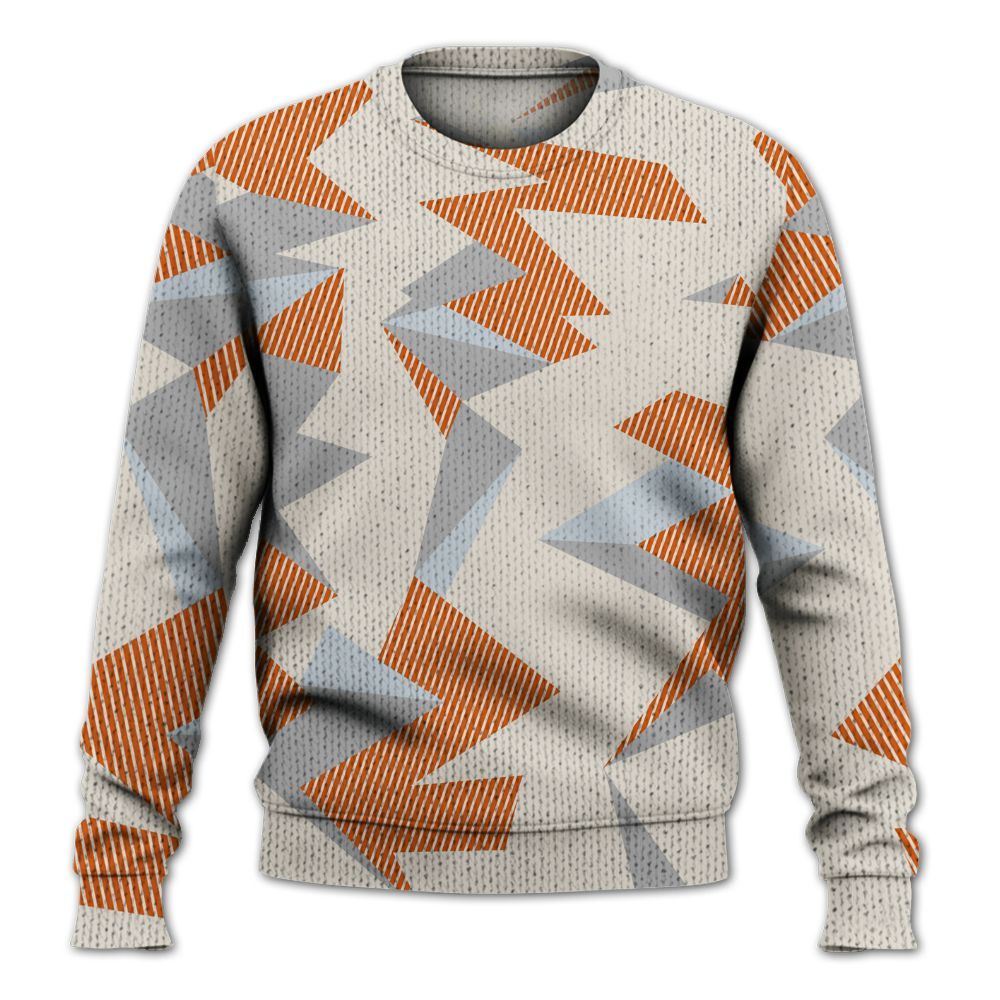 Knitted Sweater To Match SE Craft 5s - Geometric Camouflage Pattern